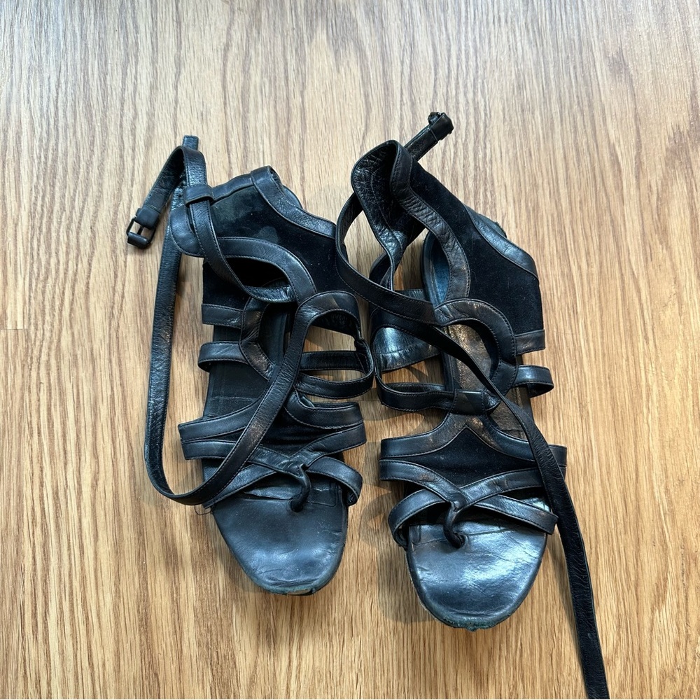 Balenciaga Black Sandals